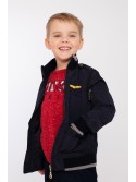 Schwarze Bomberjacke für Jungen NDZ4901 – Online-Shop – Boutique